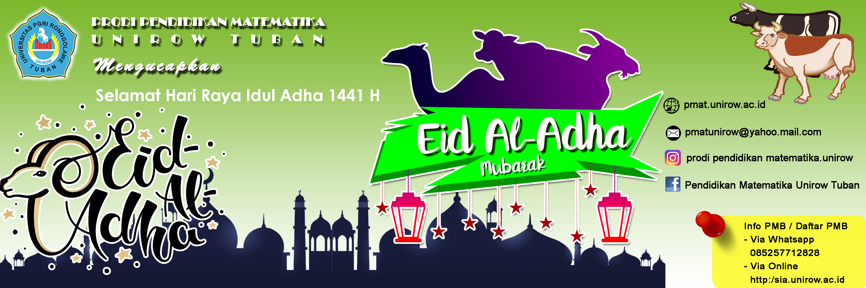 	Selamat Hari Raya Idul Adha 1441 H